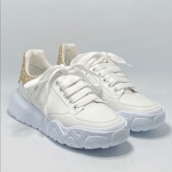 Alexander McQueen Glitter Sneakers - Picture 4 of 12